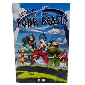 LEGEND of the FOUR BEASTS tapas CREATED BY MIIN Mini Manga Webtoon Graphic Novel